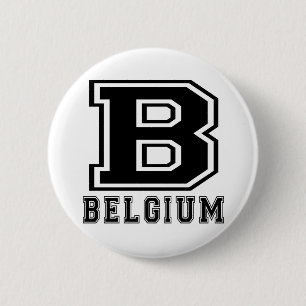 Belgien-Entwürfe Button