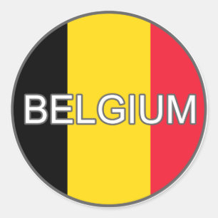 Belgien Euro Sticker