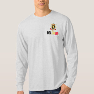 Belgien - Fahne und Wappen - Patriotik T-Shirt