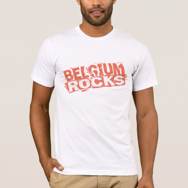 Belgien-Felsen T-Shirt (Vorderseite)