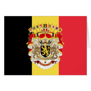 Belgien Flag & COA