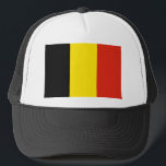 Belgien Flag Hat Truckerkappe<br><div class="desc">Dieser LKW hat die Flagge Belgiens. Behalt einen coolen Kopf mit einem kleinen belgischen Flair.</div>