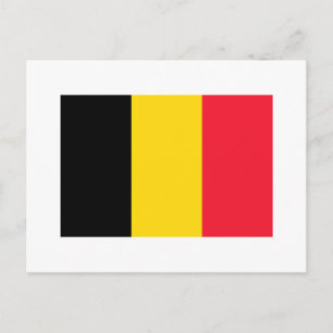 Belgien FLAG International Postkarte