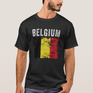 Belgien Flag Not leidende Männer Frauen Kinder Bel T-Shirt