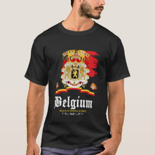 Belgien Flag Outfit Idea for Men & Novelty Belgisc T-Shirt