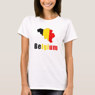Belgien Flag Patriotic T-Shirt