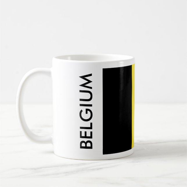 BELGIEN FLAG TASSE (Links)
