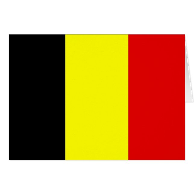 Belgien-Flagge (Vorderseite (Horizontal))