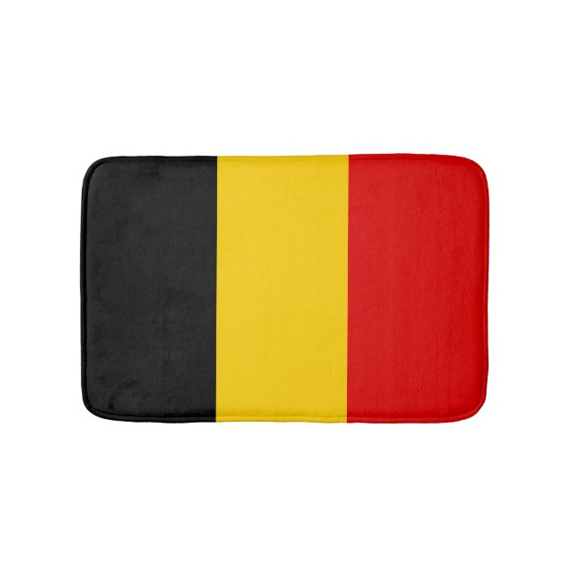 Belgien-Flagge Badematte (Vorderseite)