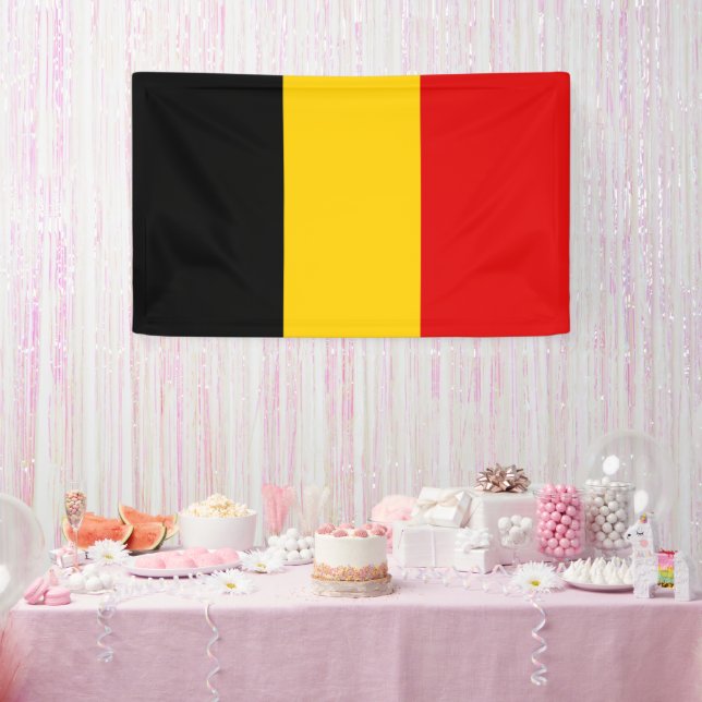 Belgien-Flagge Banner (Party)
