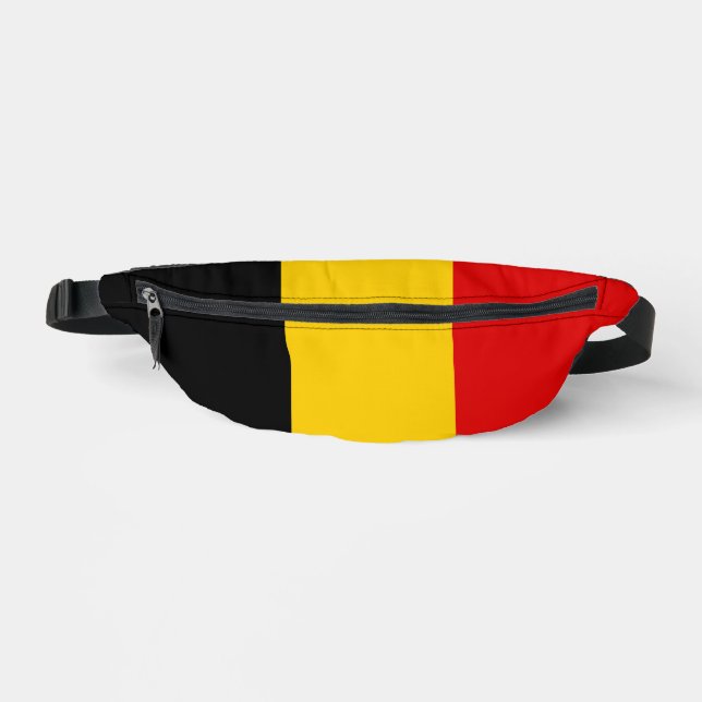 Belgien-Flagge Bauchtasche (Vorderseite)