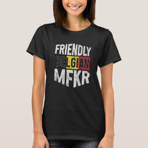 Belgien - Flagge - Belgien - Männer und Frauen 1 T-Shirt