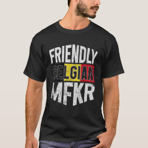 Belgien - Flagge - Belgien - Männer und Frauen 2 T-Shirt