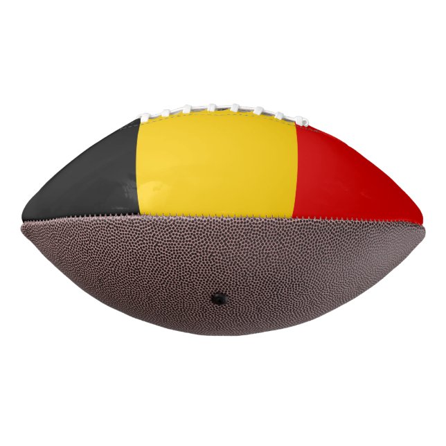 Belgien-Flagge Football (Gedreht 270)