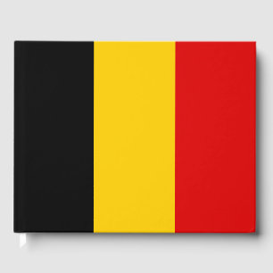 Belgien-Flagge Gästebuch