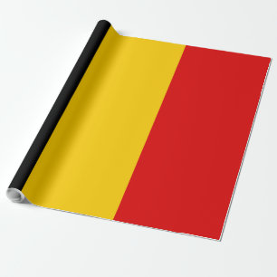 Belgien-Flagge Geschenkpapier
