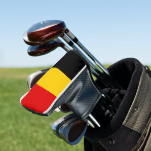 Belgien-Flagge Golf Headcover