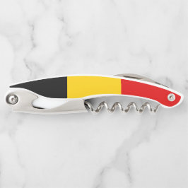 Belgien-Flagge Kellnermesser