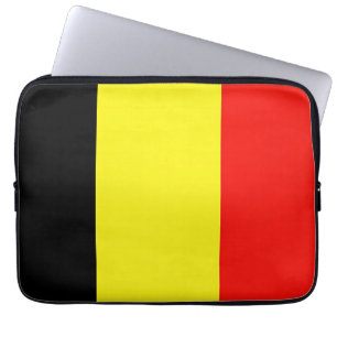 Belgien-Flagge Laptopschutzhülle