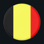 Belgien-Flagge Magnet<br><div class="desc">Illustrierte Flagge Belgiens</div>