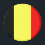 Belgien-Flagge Magnet<br><div class="desc">Illustrierte Flagge Belgiens</div>