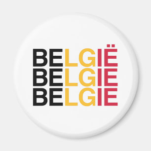 BELGIEN Flagge Magnet