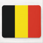 Belgien-Flagge Mousepad<br><div class="desc">Dieser mousepad Entwurf enthält einfach die belgische Flagge. Eine große Weise,  Belgien zurückzurufen während am Computer.</div>
