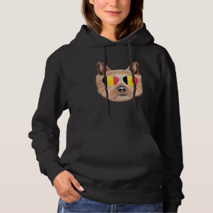 Belgien Flagge Norwich Terrier Hund Belgien Tasche Hoodie