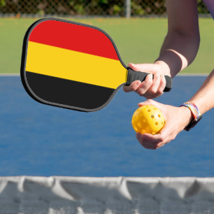 Belgien-Flagge Pickleball Schläger