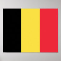 Belgien-Flagge