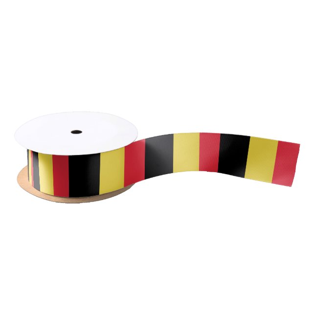 Belgien-Flagge Satinband (Spule)