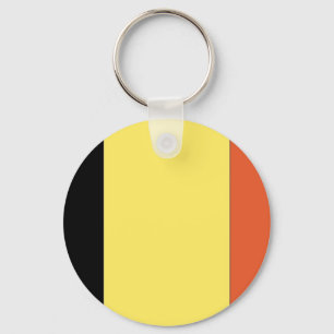 Belgien-Flagge Schlüsselanhänger