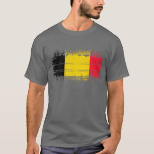 Belgien-Flagge T-Shirt