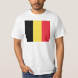 Belgien-Flagge T-Shirt<br><div class="desc">Belgien-Flagge</div>