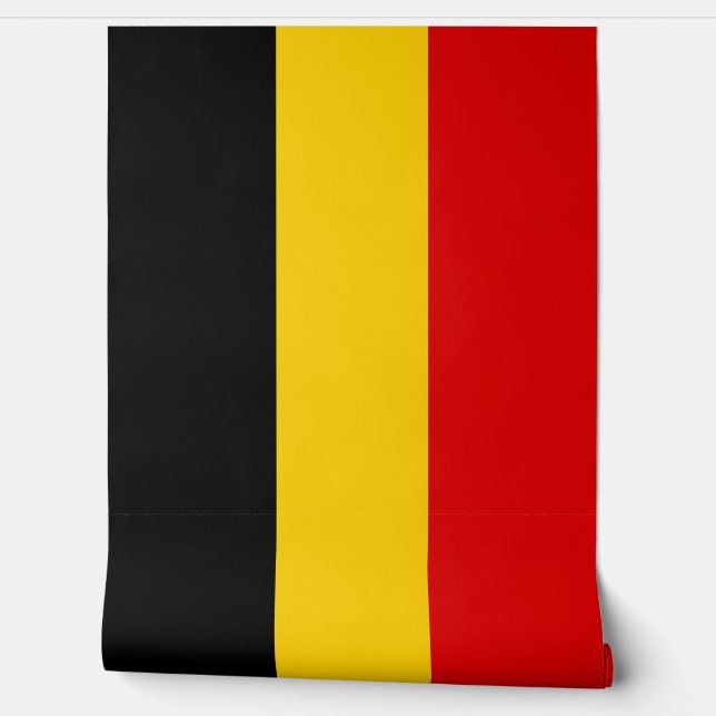 Belgien-Flagge Tapete (Abrollen)