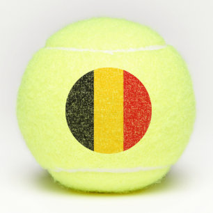 Belgien-Flagge Tennisbälle