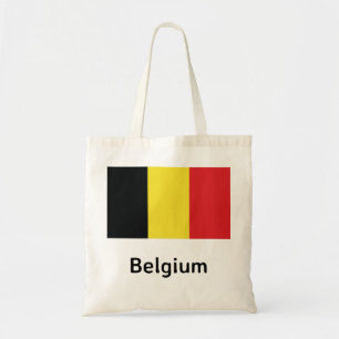 Belgien-Flagge Tragetasche