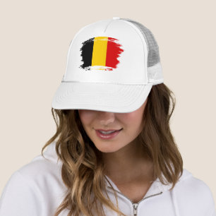 Belgien-Flagge Truckerkappe