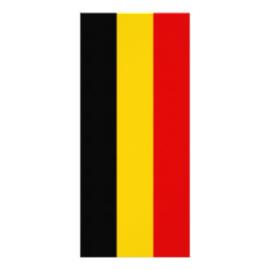 Belgien-Flagge Werbekarte