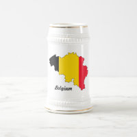 Belgien-Flaggen-Tasse