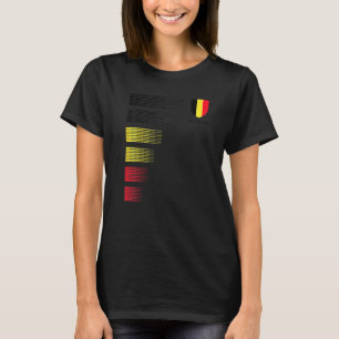 Belgien Flaggenemblem Patriotic Belgischer Nationa T-Shirt