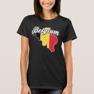 Belgien Flaggenflagge T-Shirt