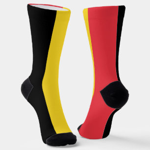 Belgien Flaggenpatriotischer belgischer Nationalst Socken