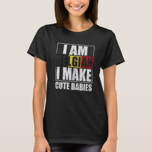 Belgien Flaggenstaat Belgien Männer und Frauen T-Shirt