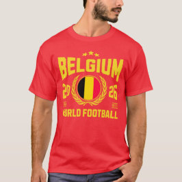 Belgien Fußball 2026 T-Shirt