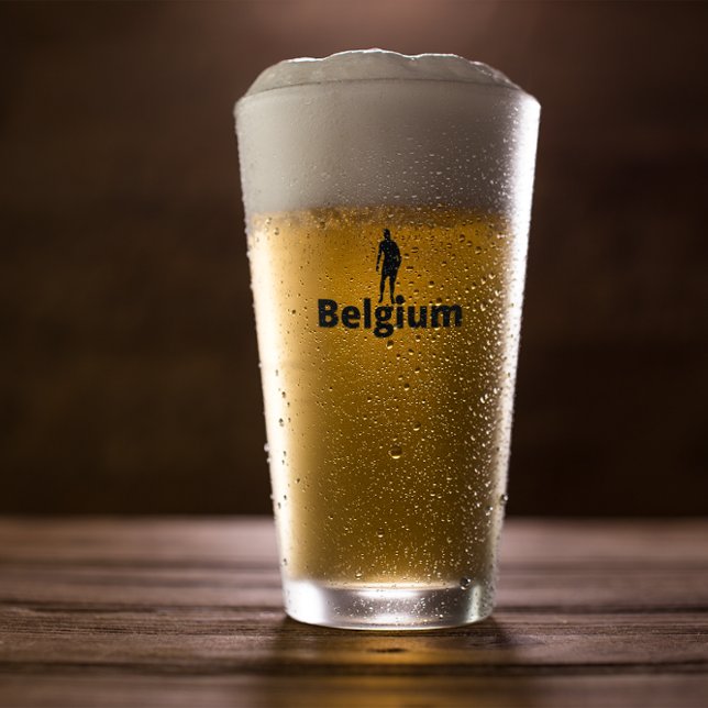 Belgien Fußball Glas (Von Creator hochgeladen)
