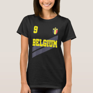 Belgien Fußball Retro Belgien Fußball T-Shirt