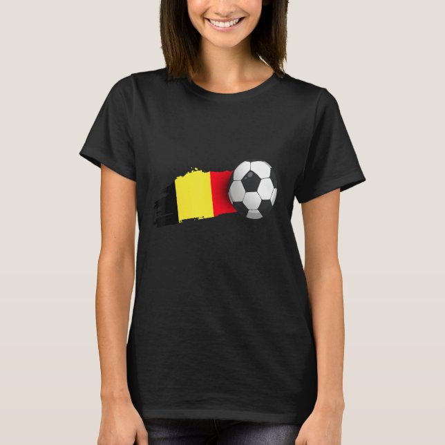 Belgien Fußball T-Shirt (Vorderseite)