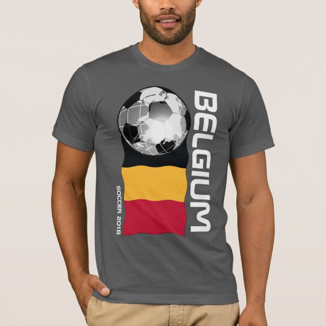 Belgien Fußball-T - Shirt (Vorderseite)