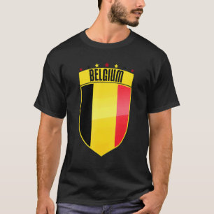Belgien Fußball-Unterstützer Besucher Belgischer F T-Shirt